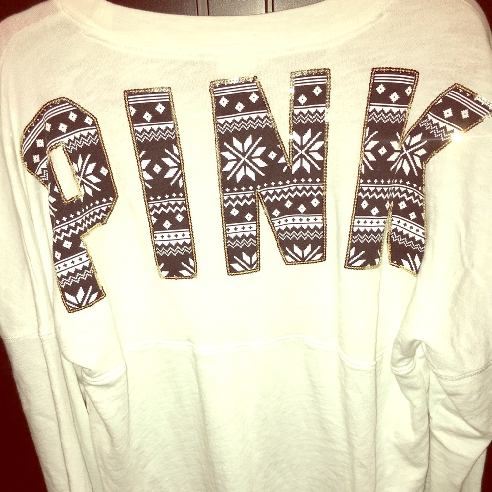 VS PINK long sleeve tee